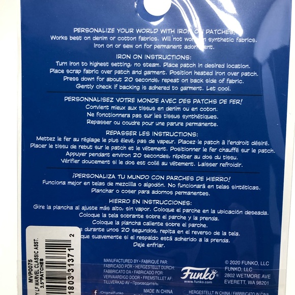 Loki Funko iron on patch by Loungefly - Picture 2 of 2